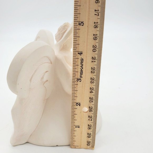 Vtg Winged‎ Angel Taper Candle Holder 1989 United Design Co Pink CL-007 USA Tags - Picture 6 of 8